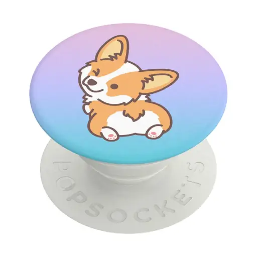 [804922] PopSockets PopGrip (Gen2) - Cheeky Corgi