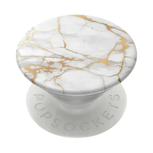 [801632] PopSockets PopGrip (Gen2) - Gold Lutz Marble