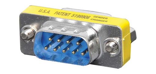 [P1710] DE9 Male To DE9 Male Gender Changer 