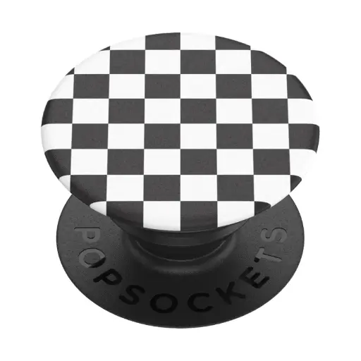 [800467] Popsockets PopGrip (Gen2) Checker Black