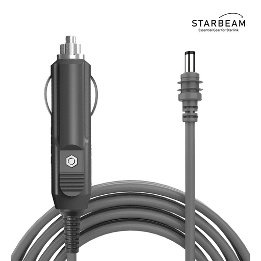 [SAT-SB-00077] STARBEAM Starlink Mini 12/24V DC 3m Cigarette Lighter Power Cable