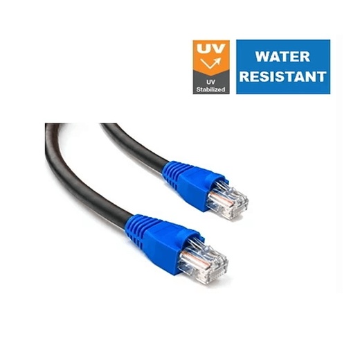[CPE-CL-00004] CAT5e Outdoor UV stabilized Pre-made Patch Cable 10m