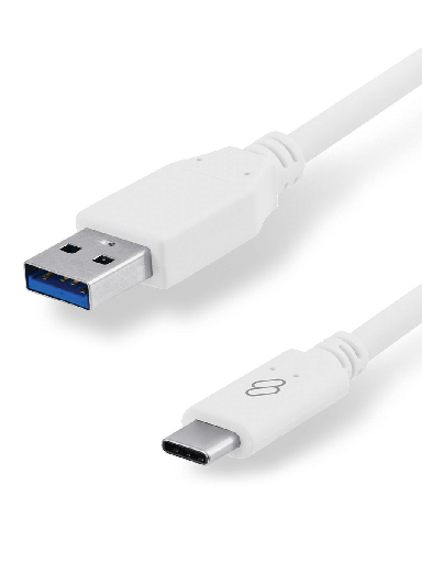 [100250688] Sprout USB A to USB C Cable - White