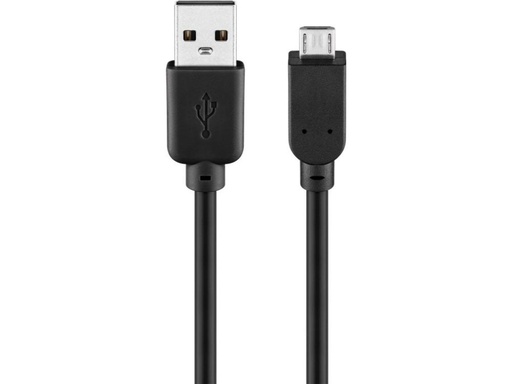 [93181] Goobay USB-A to Micro USB Charge & Sync Cable 1.8M - Black