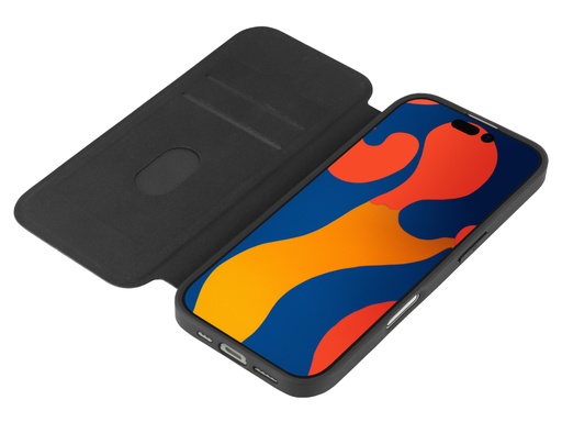 [3S-2791] 3sixT SlimFolio LTE suits iPhone 16 Pro - Black (RC)