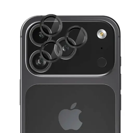 [EFSGCLAE618CBN] EFM Camera Lens Armour suits iPhone 17 Pro/17 Pro Max - Carbon