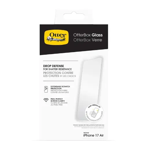 [77-98678] OtterBox Glass Screen Protector suits iPhone 17 Air