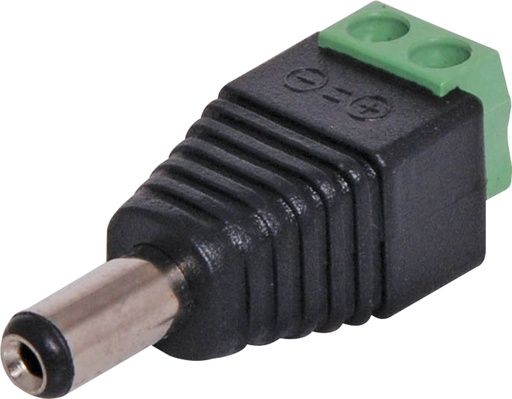 [P0608A] 2.1mm Screw Terminal DC Power Line Plug