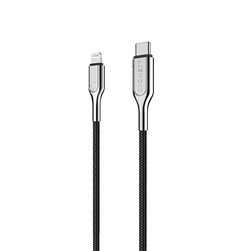 [CY2801PCCCL] Cygnett Armoured Lightning to USB-C Cable 2m - Black