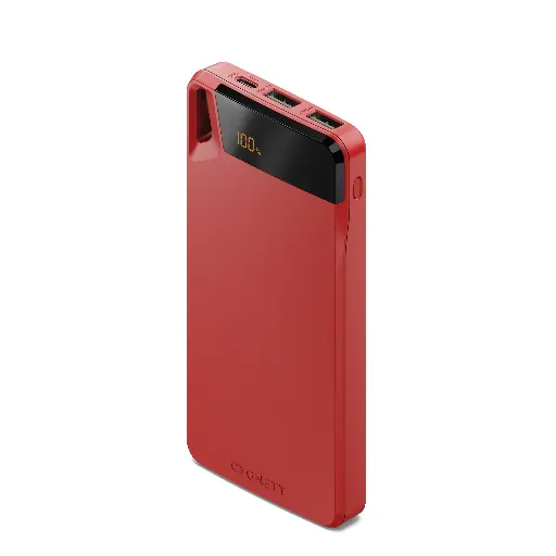 [CY4753PBCHE] Cygnett ChargeUp Boost 20,000 mAh Power Bank - Red