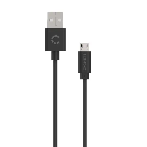 [CY2725PCCSM] Cygnett Micro USB to USB-A Cable 1m - Black
