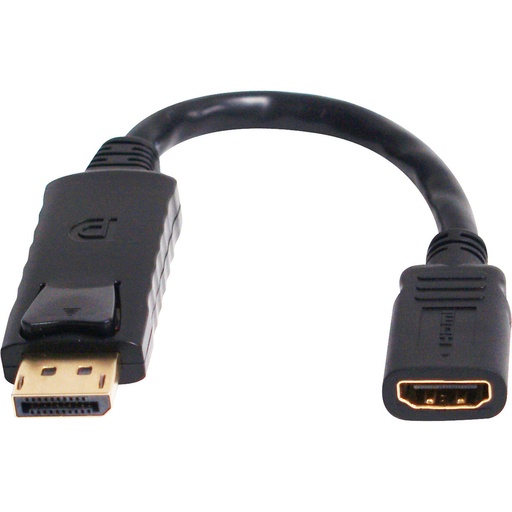[DP-HDMI-AD] Comsol 20cm DisplayPort Male to HDMI Female Adapter